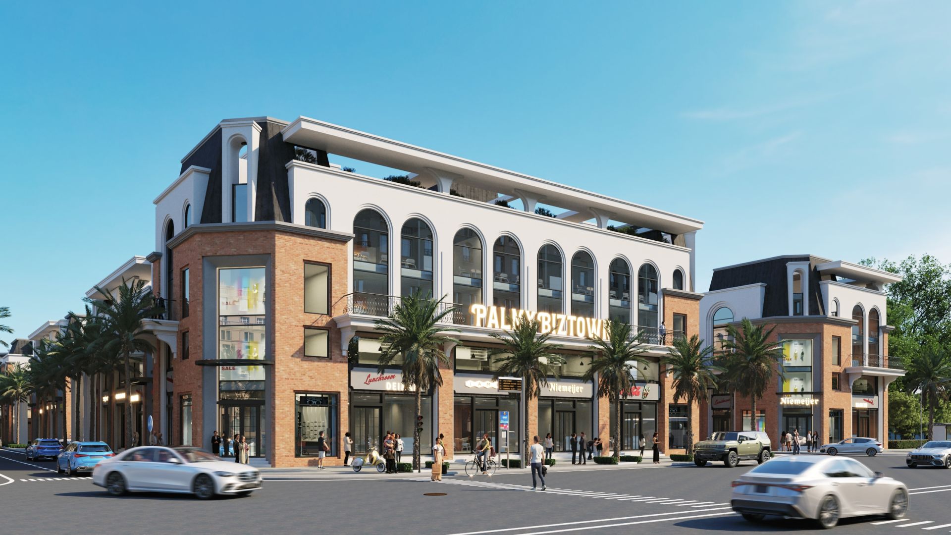 Dự án Palmy Biztown được đánh giá cao nhờ pháp lý rõ ràng, quy hoạch đồng bộ và định hướng thương mại bài bản.