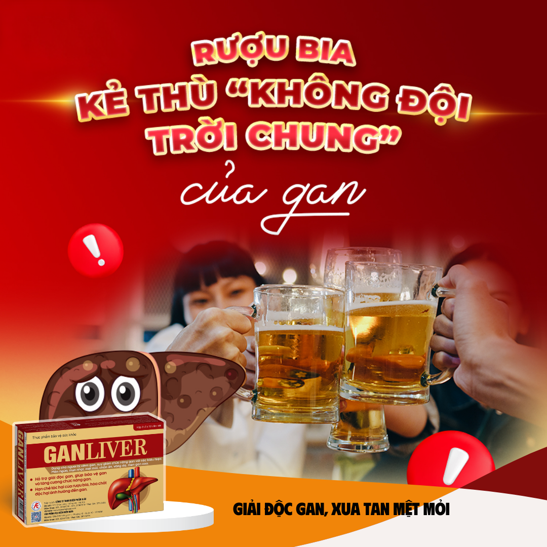 Rượu là tác nhân hàng đầu gây tổn thương tế bào gan khiến men gan tăng. Rượu là tác nhân hàng đầu gây tổn thương tế bào gan khiến men gan tăng.