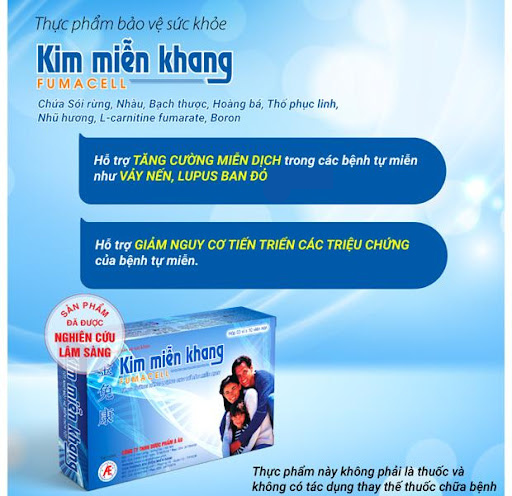 Kim Miễn Khang - Hết ngứa ngáy, sạch vảy da - Tránh xa vảy nến, viêm da, lupus Kim Miễn Khang - Hết ngứa ngáy, sạch vảy da - Tránh xa vảy nến, viêm da, lupus