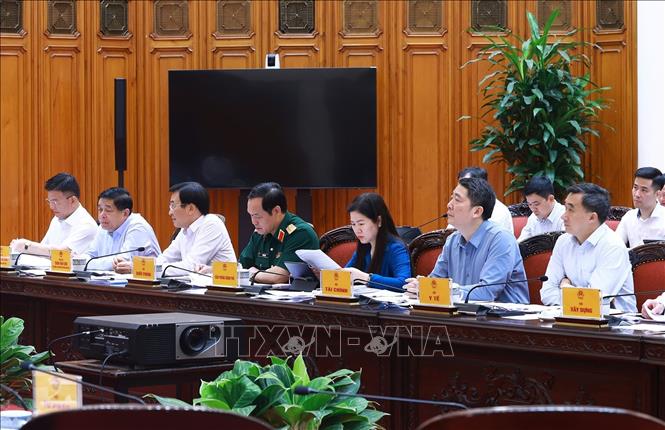 Các đại biểu tham dự cuộc họp chuẩn bị cho việc đàm phán thỏa thuận thương mại song phương với Hoa Kỳ. Ảnh: Dương Giang/TTXVN Các đại biểu tham dự cuộc họp chuẩn bị cho việc đàm phán thỏa thuận thương mại song phương với Hoa Kỳ. Ảnh: Dương Giang/TTXVN