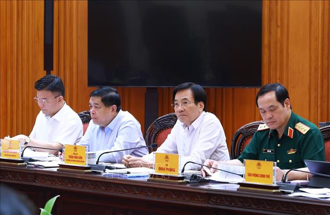 Các đại biểu tham dự cuộc họp chuẩn bị cho việc đàm phán thỏa thuận thương mại song phương với Hoa Kỳ. Ảnh: Dương Giang/TTXVN Các đại biểu tham dự cuộc họp chuẩn bị cho việc đàm phán thỏa thuận thương mại song phương với Hoa Kỳ. Ảnh: Dương Giang/TTXVN