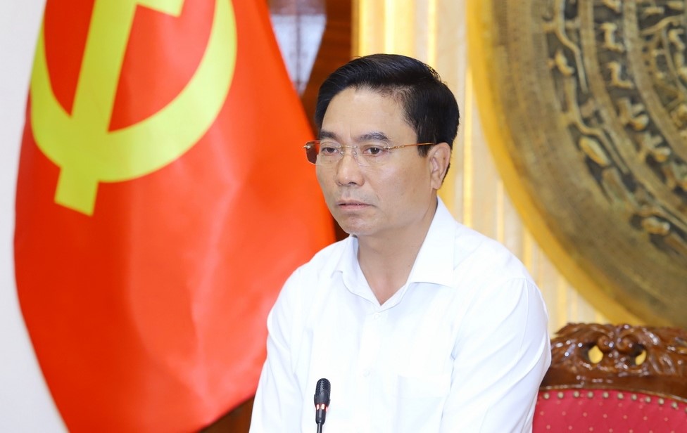 Bí thư Tỉnh ủy Nguyễn Doãn Anh phát biểu kết luận tại hội nghị. Bí thư Tỉnh ủy Nguyễn Doãn Anh phát biểu kết luận tại hội nghị.