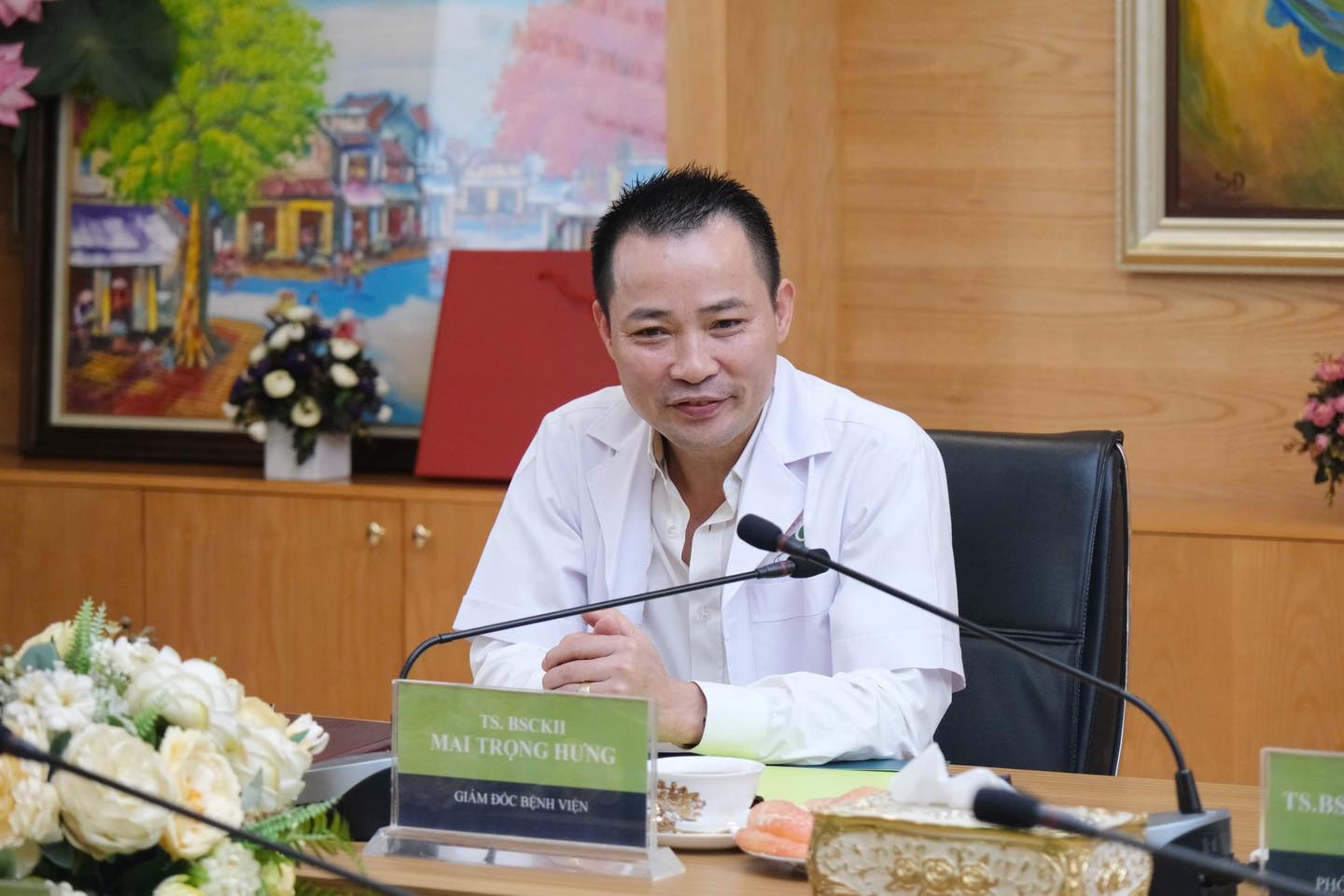 TS. BSCKII Mai Trọng Hưng – Bí thư Đảng ủy, Giám đốc Bệnh viện Phụ sản Hà Nội