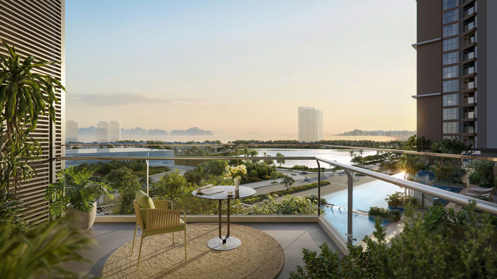 100% căn hộ SkyM sở hữu tầm nhìn hướng vịnh và hồ cảnh quan rộng 13,5ha. 100% căn hộ SkyM sở hữu tầm nhìn hướng vịnh và hồ cảnh quan rộng 13,5ha.