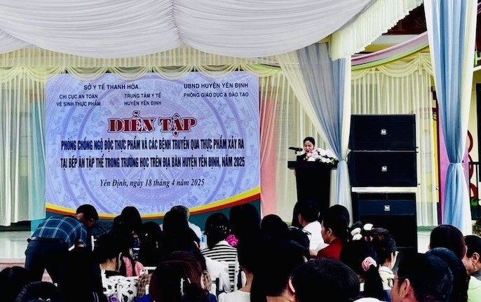 Toàn cảnh buổi diễn tập Toàn cảnh buổi diễn tập