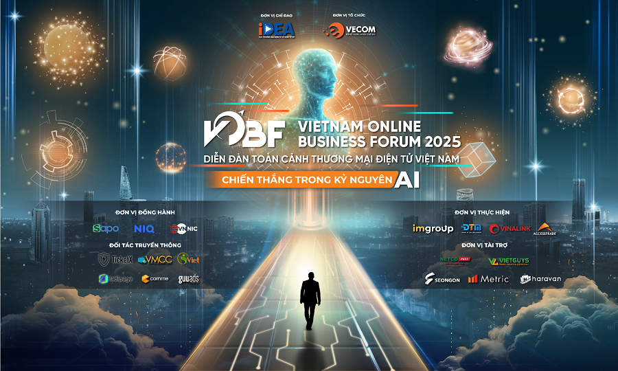 Diễn đàn Toàn cảnh thương mại điện tử Việt Nam 2025 có sự đồng hành của gần 30 nhà tài trợ/ doanh nghiệp đầu ngành Diễn đàn Toàn cảnh thương mại điện tử Việt Nam 2025 có sự đồng hành của gần 30 nhà tài trợ/ doanh nghiệp đầu ngành