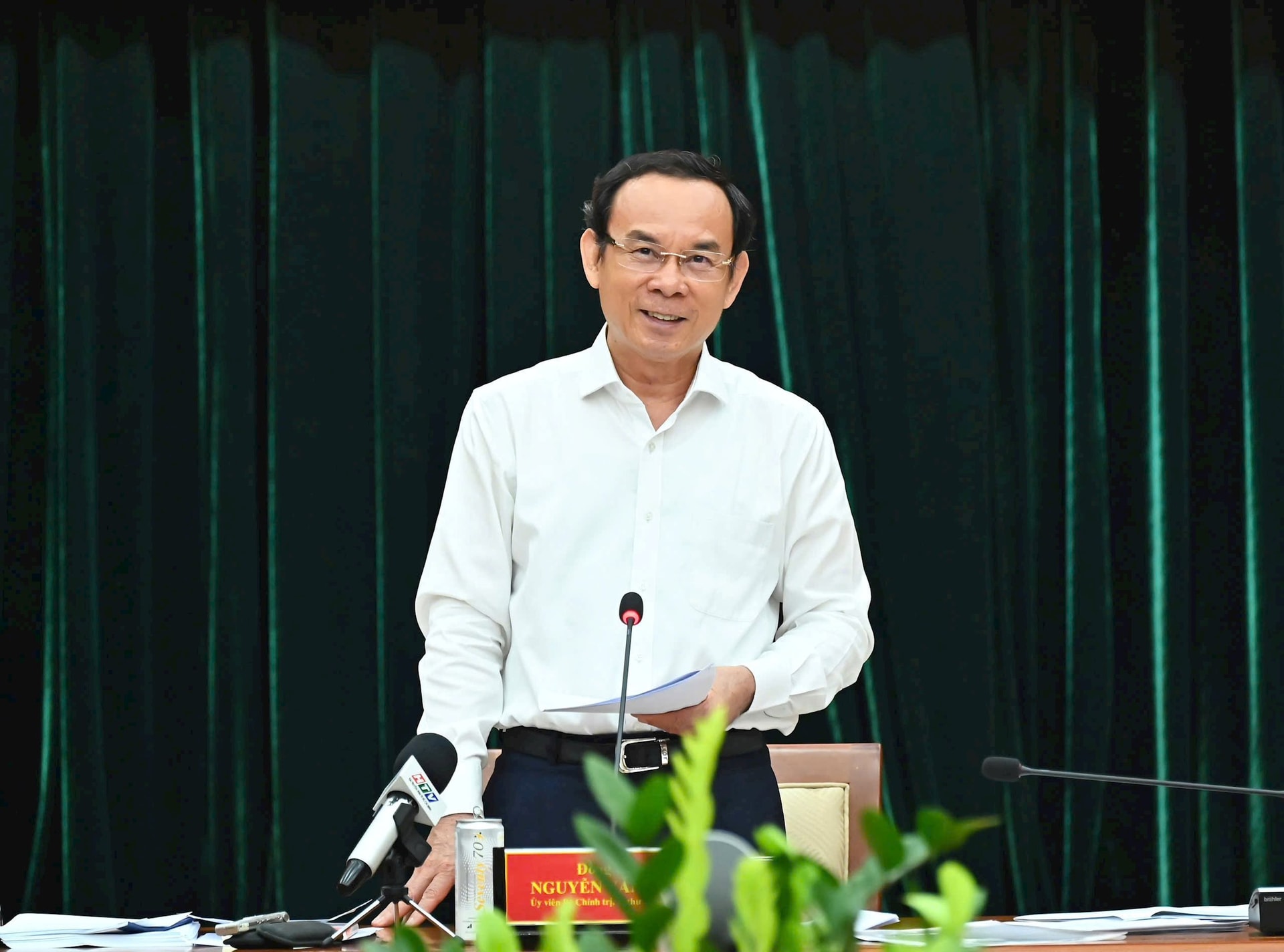 Ông Nguyễn Văn Nên, Bí thư Thành ủy TP. Hồ Chí Minh phát biểu kết luận