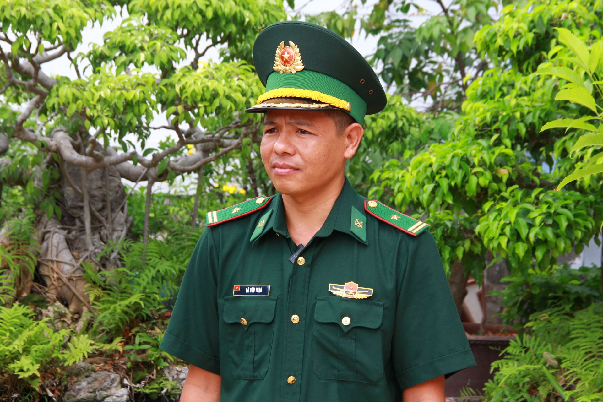 Thiếu tá Lã Hữu Thạo, Phó Đồn trưởng nghiệp vụ Đồn Biên phòng Bến Đá