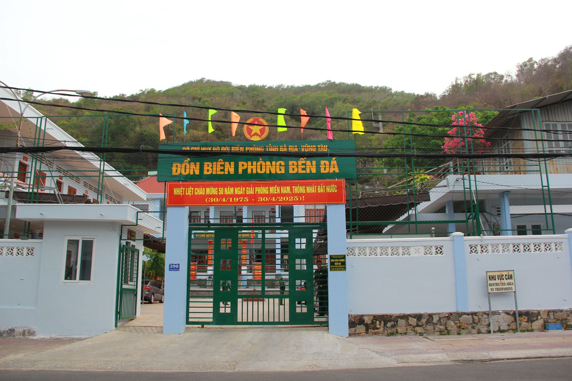Đồn Biên phòng Bến Đá quản lý gồm 6 phường thuộc TP. Vũng Tàu