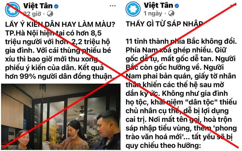 Những thông tin chống phá "cách mạng tinh gọn bộ máy" thường xuyên xuất hiện trên không gian mạng Những thông tin chống phá "cách mạng tinh gọn bộ máy" thường xuyên xuất hiện trên không gian mạng
