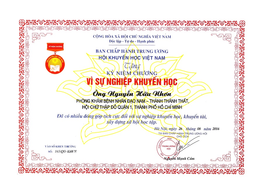 Trải qua hơn 50 năm vì cộng đồng, Ông Nguyễn Hữu Nhơn được các cấp chính quyền và tổ chức trong nước, quốc tế ghi nhận bằng nhiều danh hiệu cao quý Trải qua hơn 50 năm vì cộng đồng, Ông Nguyễn Hữu Nhơn được các cấp chính quyền và tổ chức trong nước, quốc tế ghi nhận bằng nhiều danh hiệu cao quý