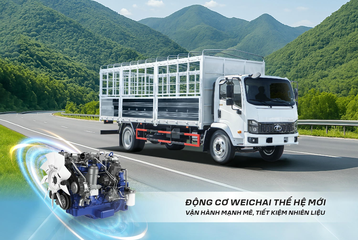 THACO Linker sở hữu động cơ Weichai thế hệ mới đạt tiêu chuẩn Euro 5 THACO Linker sở hữu động cơ Weichai thế hệ mới đạt tiêu chuẩn Euro 5