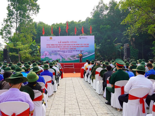 Dự án nhằm tri ân 16 thanh niên xung phong (TNXP) đã anh dũng hy sinh tại Bến phà II Long Đại. Dự án nhằm tri ân 16 thanh niên xung phong (TNXP) đã anh dũng hy sinh tại Bến phà II Long Đại.