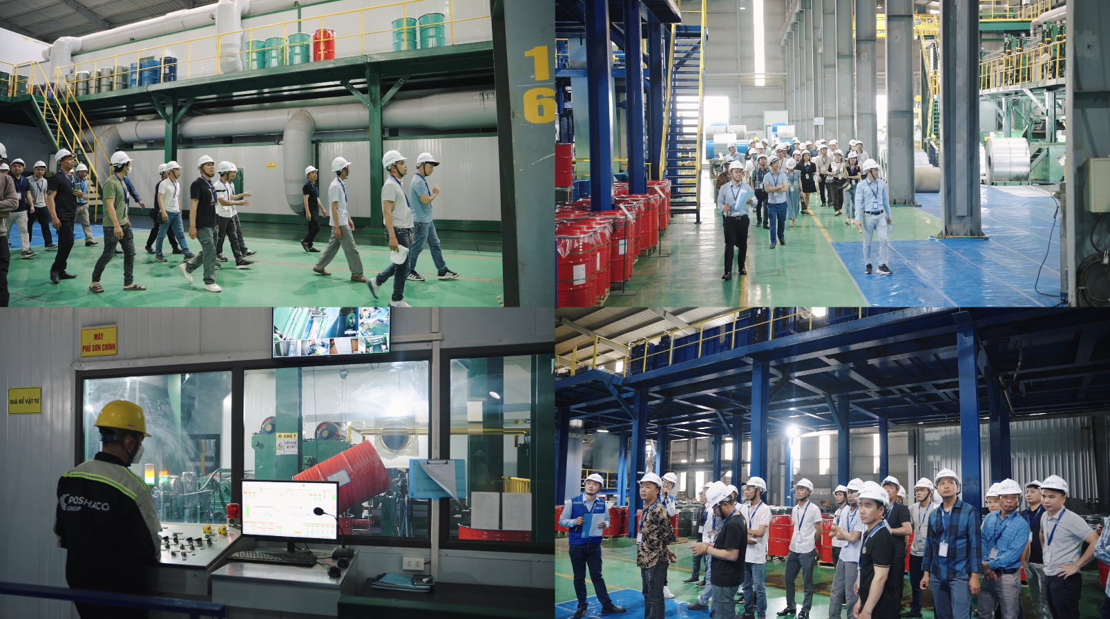 Factory Tour quy mô 500 người – hoạt động nổi bật tại sự kiện, minh chứng cho năng lực sản xuất hiện đại và cam kết minh bạch của Tập đoàn POSHACO. Factory Tour quy mô 500 người – hoạt động nổi bật tại sự kiện, minh chứng cho năng lực sản xuất hiện đại và cam kết minh bạch của Tập đoàn POSHACO.