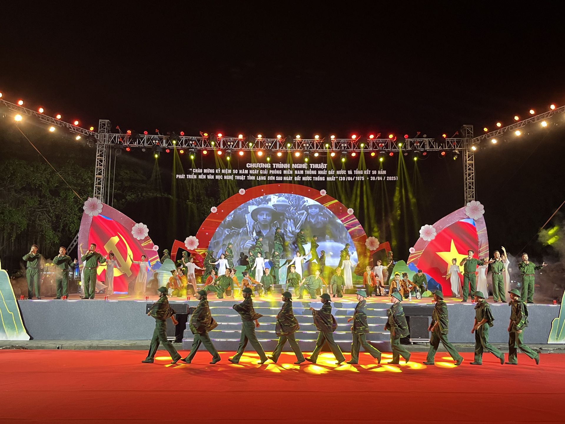 Những tiết mục đặc sắc, mang giá trị nghệ thuật cao về những ký ức hào hùng của dân tộc