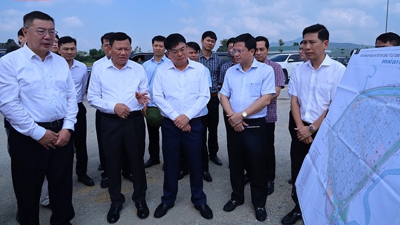 Hiệp hội Xuất nhập khẩu máy móc và sản phẩm điện tử Trung Quốc tìm hiểu về quy hoạch KKTNS. Hiệp hội Xuất nhập khẩu máy móc và sản phẩm điện tử Trung Quốc tìm hiểu về quy hoạch KKTNS.
