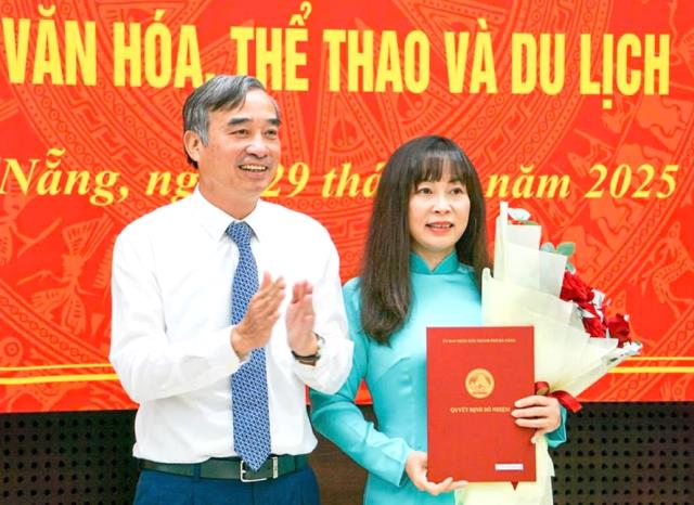 Bà Trương Thị Hồng Hạnh làm Giám đốc Sở Văn hóa, Thể thao - Du lịch thành phố Đà Nẵng