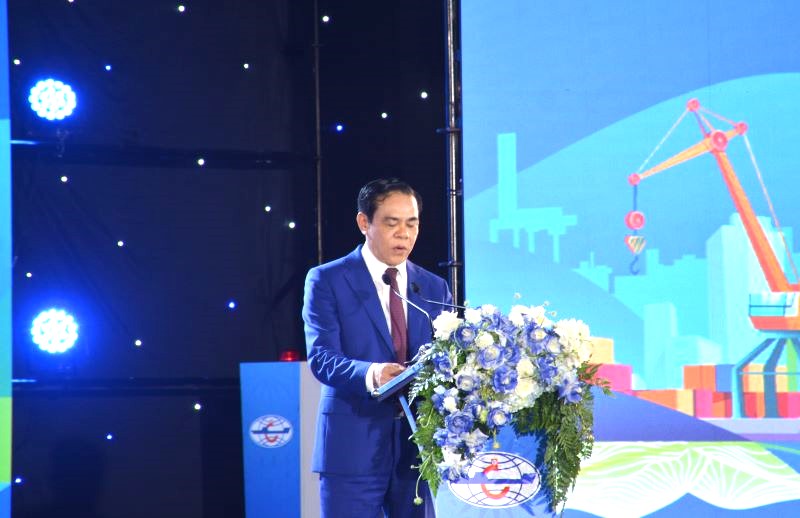 Chủ tịch UBND tỉnh Hà Tĩnh phát biểu tại lễ khánh thành.