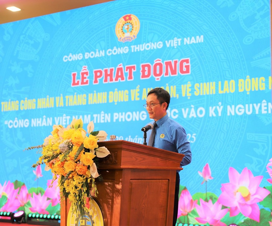 Ông Lê An Hải, Chủ tịch Công đoàn Công Thương Việt Nam Ông Lê An Hải, Chủ tịch Công đoàn Công Thương Việt Nam