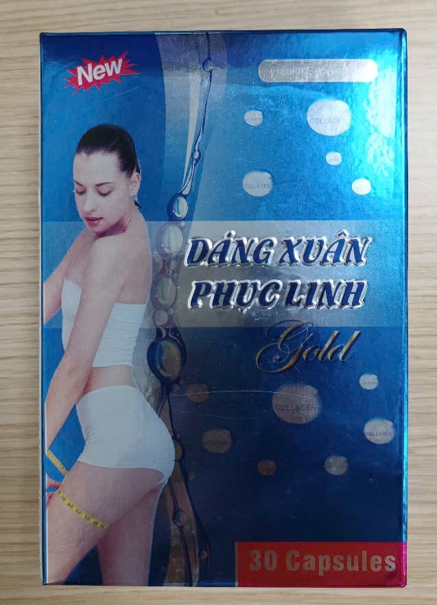 Kết quả kiểm nghiệm mẫu giám sát sản phẩm của Viện Kiểm nghiệm an toàn vệ sinh thực phẩm Quốc gia cho thấy mẫu kiểm nghiệm thực phẩm bảo vệ sức khỏe Dáng Xuân Phục Linh Gold dương tính với chất cấm Sibutramine