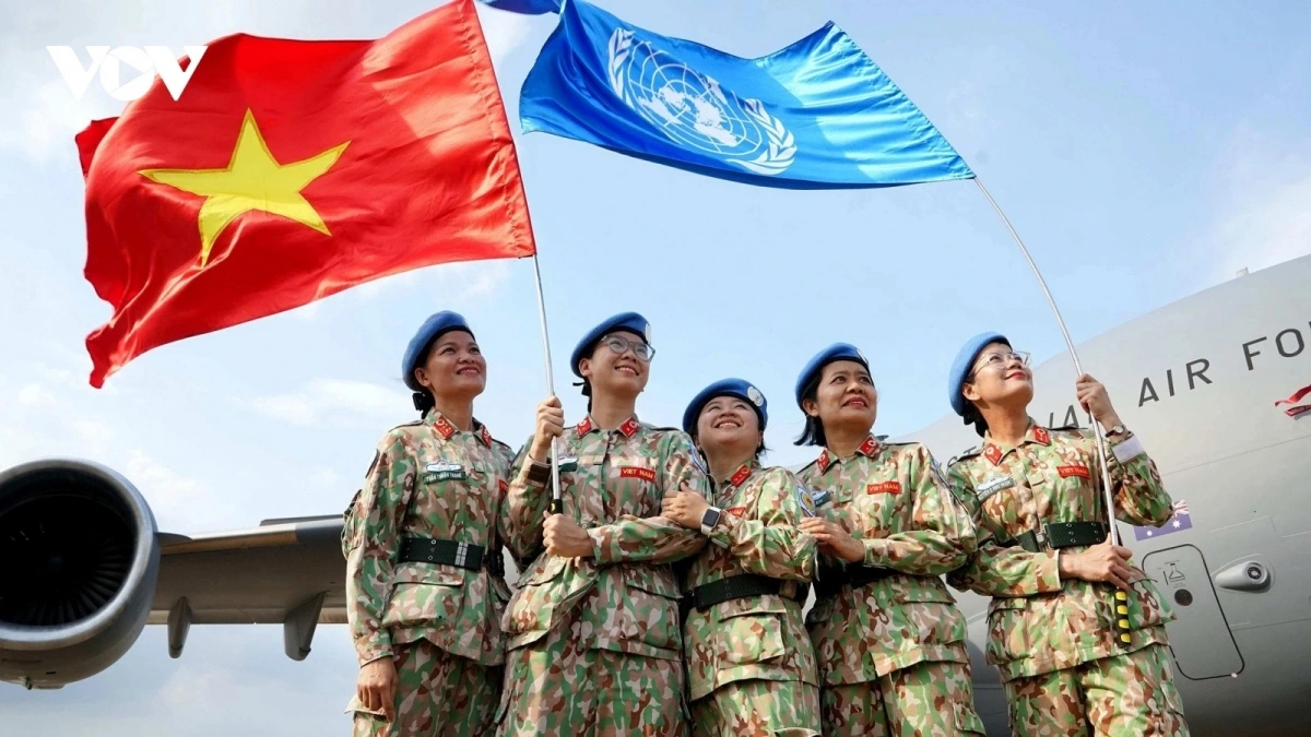 Việt Nam tích cực tham gia nhiệm vụ gìn giữ hòa bình của Liên Hợp Quốc Việt Nam tích cực tham gia nhiệm vụ gìn giữ hòa bình của Liên Hợp Quốc