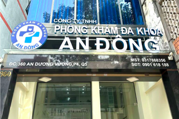 Xử phạt, đình chỉ hoạt động Phòng khám đa khoa An Đông