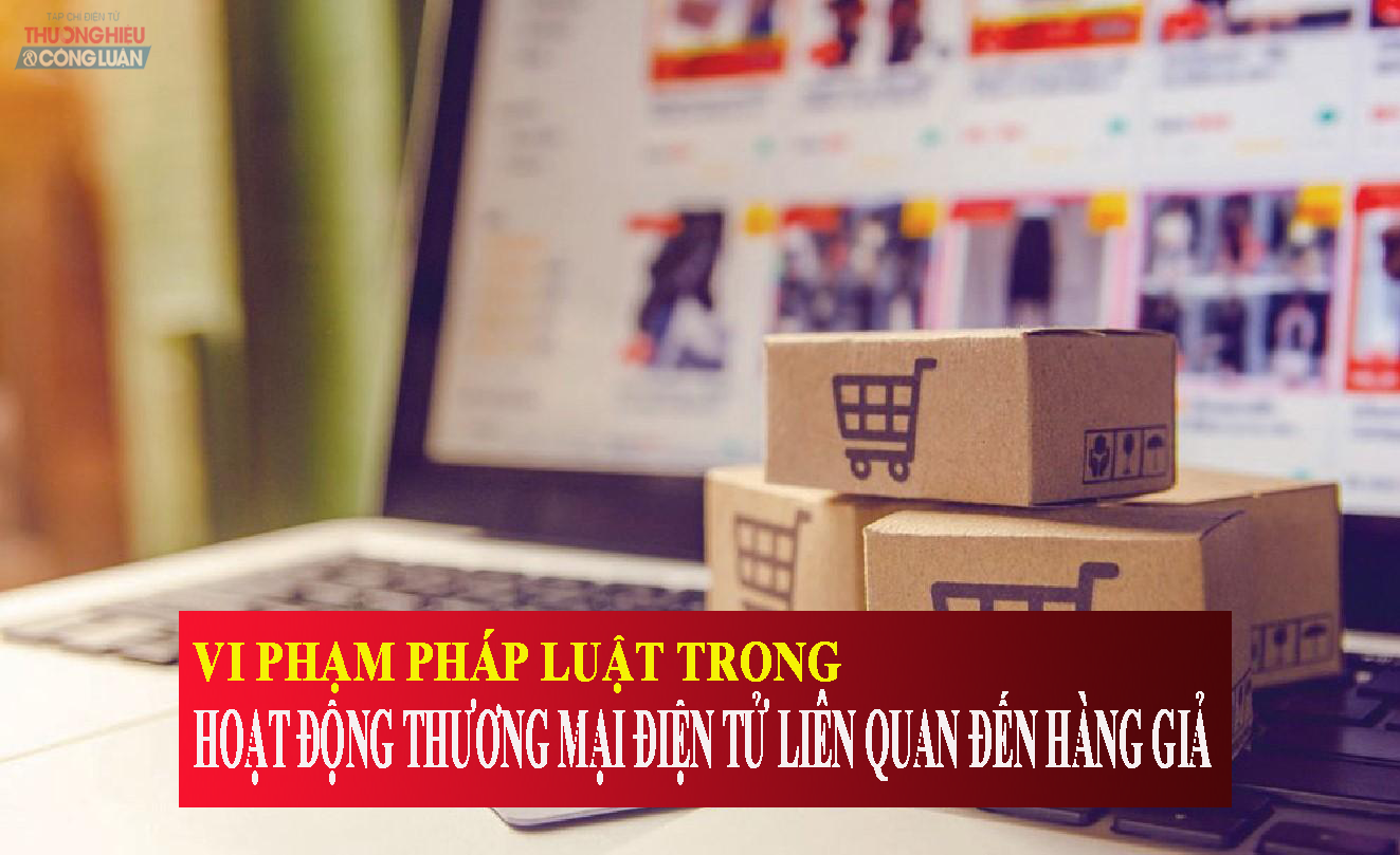 Vi phạm pháp luật trong hoạt động thương mại điện tử liên quan đến hàng giả