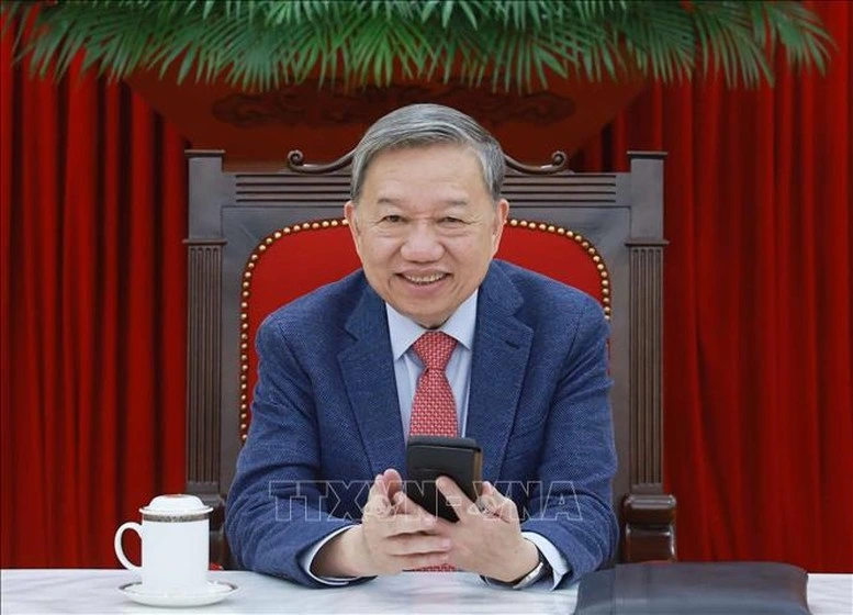 Tổng Bí thư Tô Lâm điện đàm với Chủ tịch Hội đồng Châu Âu