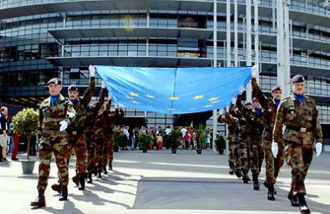 Các lãnh đạo châu Âu đang muốn mở rộng hợp tác an ninh, quốc phòng cho khu vực. Ảnh: Euintheus.