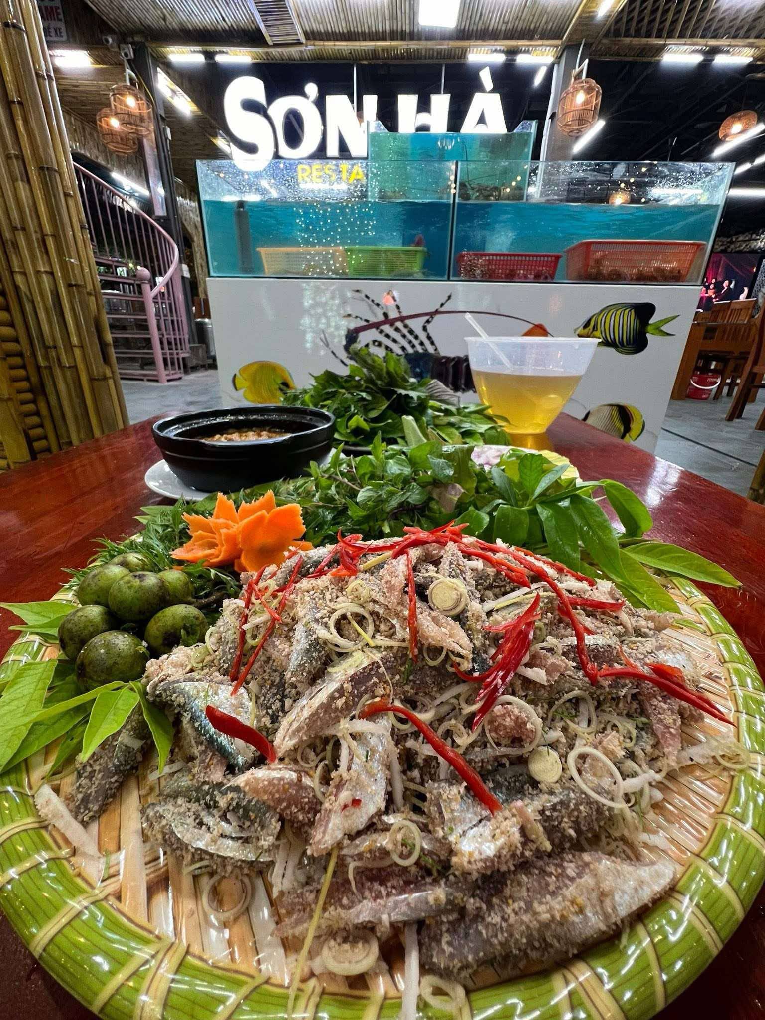 Các món ăn hải sản tươi ngon tại khu du lịch Sầm Sơn