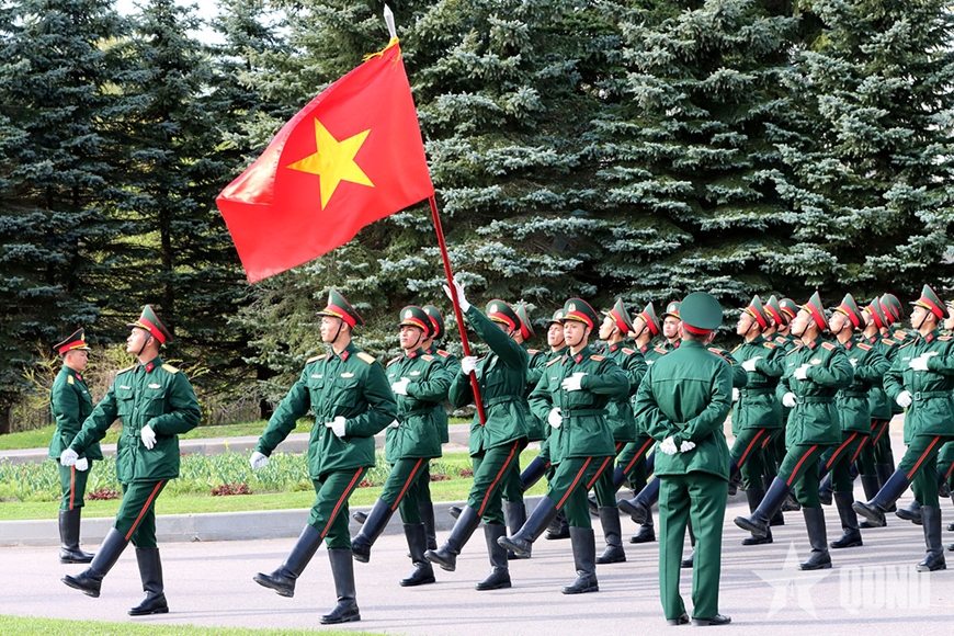 86 quân nhân Việt Nam sẽ tham dự lễ duyệt binh kỷ niệm Ngày Chiến thắng tại Liên bang Nga