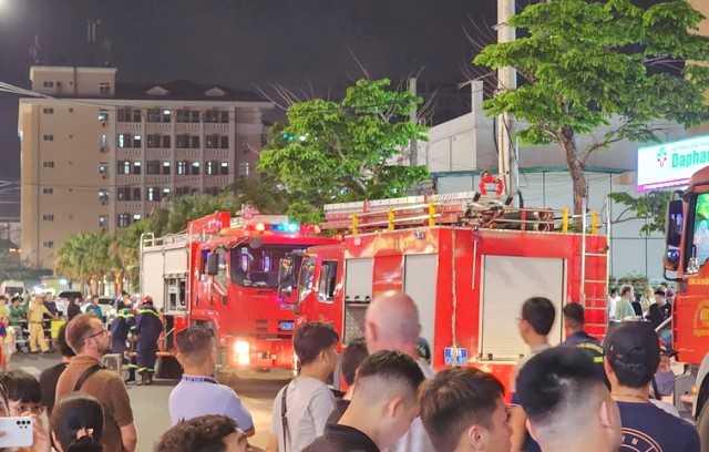 Cháy tại chung cư cao cấp Mường Thanh ở Đà Nẵng