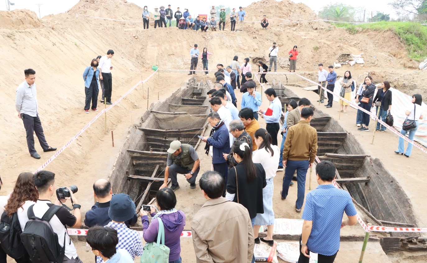 Bắc Ninh: Bảo tồn và phát huy giá trị thuyền cổ độc đáo, duy nhất nằm trên lòng sông Dâu
