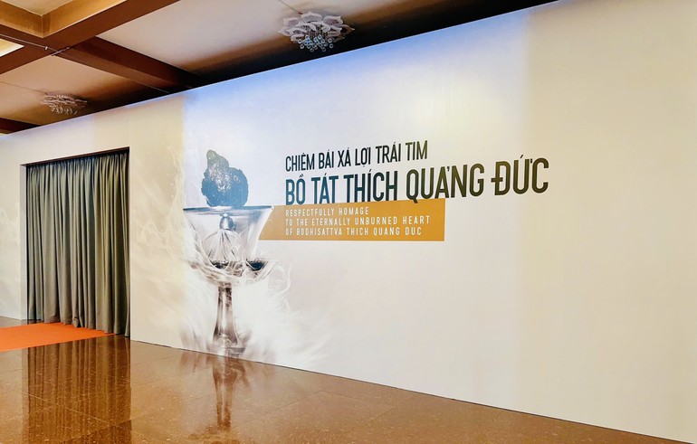Chính thức chiêm bái xá lợi Bồ tát Thích Quảng Đức từ chiều ngày 6/5