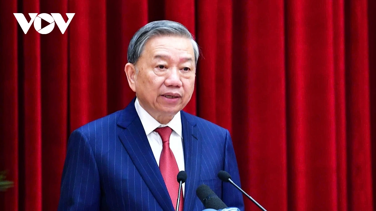 Tổng Bí thư Tô Lâm phát biểu bế mạc Hội nghị lần thứ 11 Ban Chấp hành Trung ương Đảng khóa XIII.