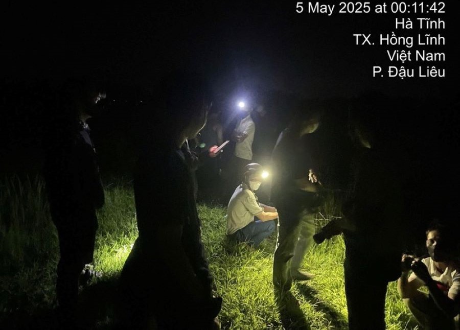 Hiện trường nơi phát hiện thi thể bé N. Hiện trường nơi phát hiện thi thể bé N.