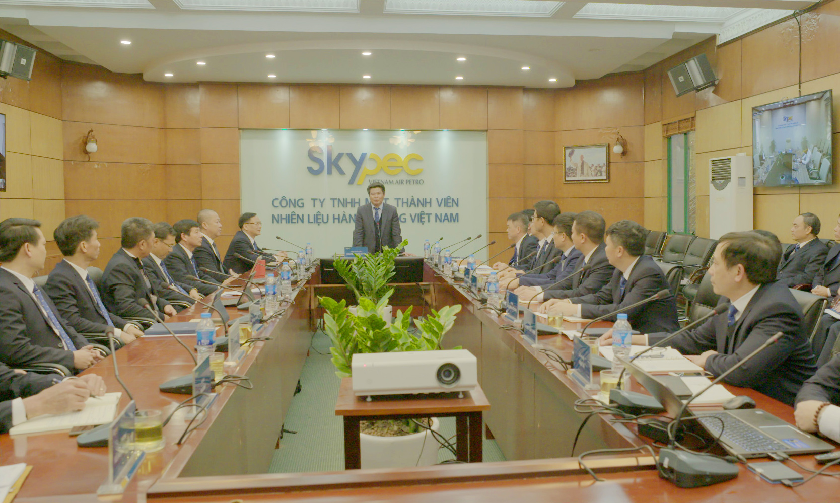 Tổng Giám đốc Nguyễn Mạnh Tuấn chủ trì Hội nghị Công tác An toàn an ninh