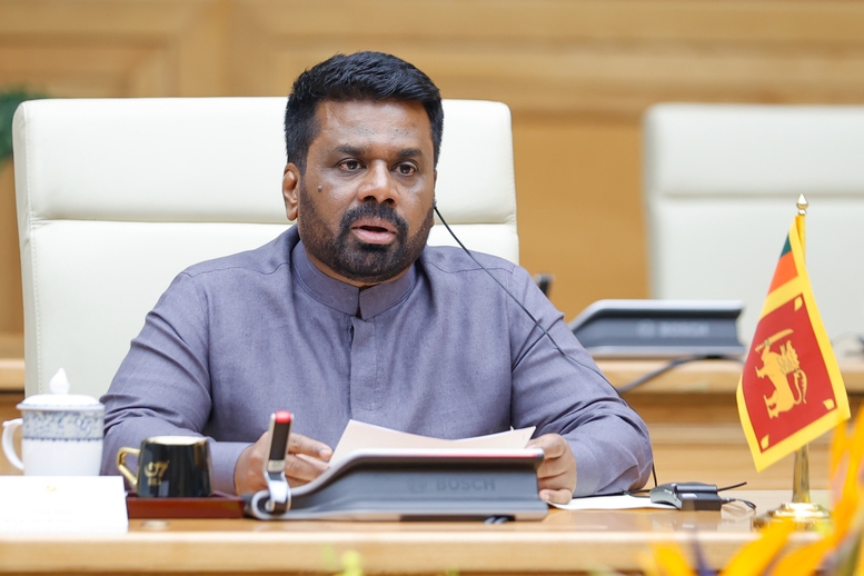 Tổng thống Sri Lanka Anura Kumara Dissanayaka: Luôn coi Việt Nam là nguồn cảm hứng, sự cổ vũ lớn lao - Ảnh: VGP/Nhật Bắc