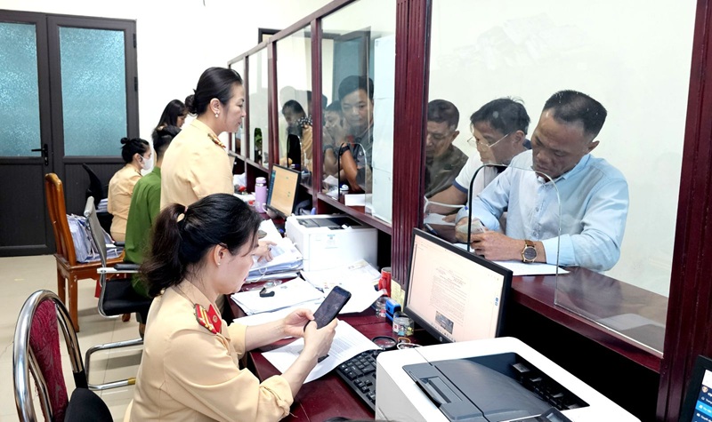 Công an Thanh Hóa thông báo địa điểm tiếp nhận, xử lý vi phạm trật tự, an toàn giao thông
