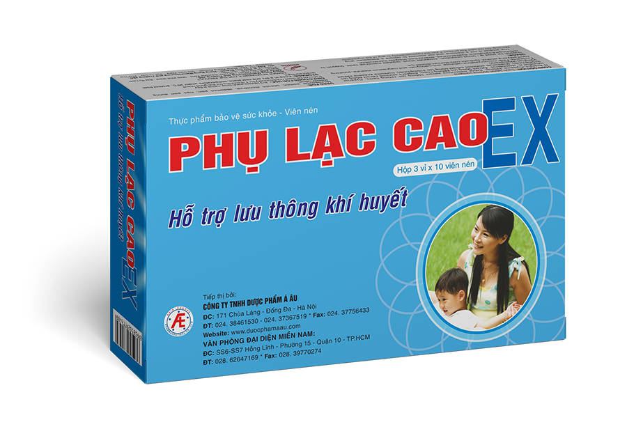 Thực phẩm bảo vệ sức khỏe Phụ Lạc Cao EX - Hỗ trợ lưu thông khí huyết, bổ huyết điều kinh, hỗ trợ giảm triệu chứng: đau bụng kinh, bế kinh, kinh nguyệt không đều.