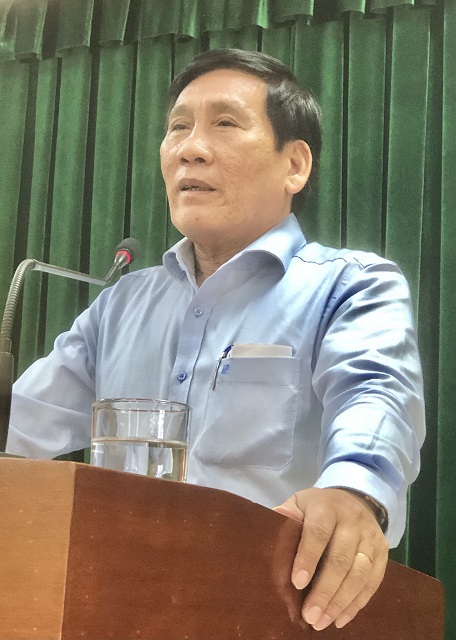 Ông Trần Thanh Dũng phát biểu ý kiến chỉ đạo tại buổi lễ. Ảnh: VH