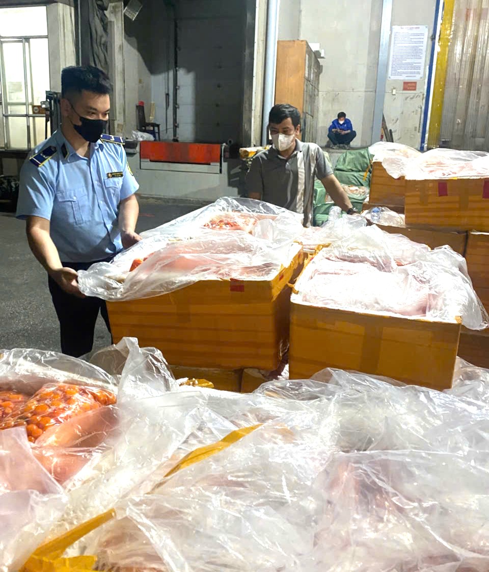 Hà Nội tạm giữ trên 7 tấn nội tạng động vật không rõ nguồn gốc