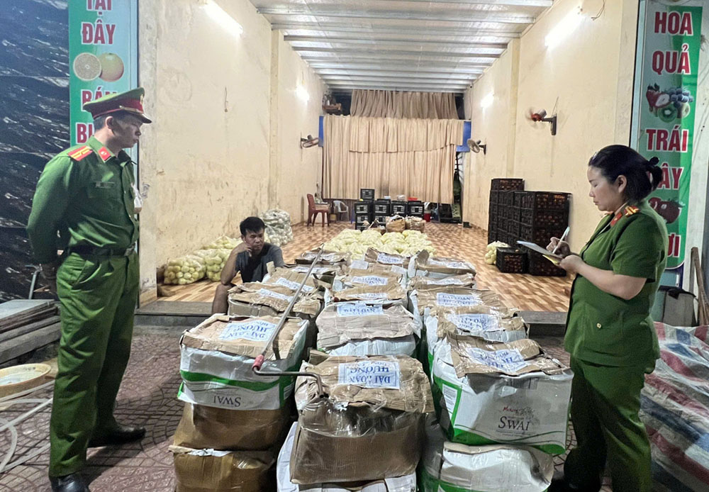 Sơn La phát hiện 300kg rau củ dương tính với chất độc hại