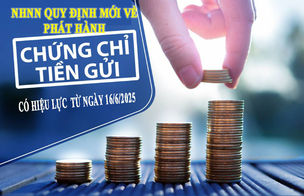 NHNN quy định mới về phát hành chứng chỉ tiền gửi trong nước của tổ chức tín dụng