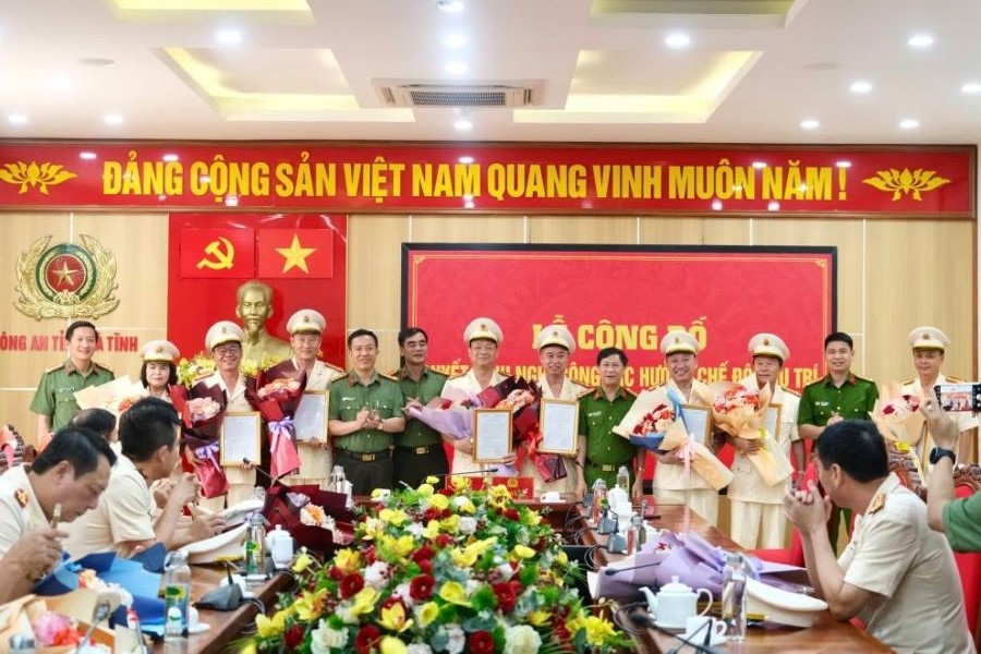 Nhiều lãnh đạo cấp phòng Công an Hà Tĩnh xin nghỉ hưu trước tuổi