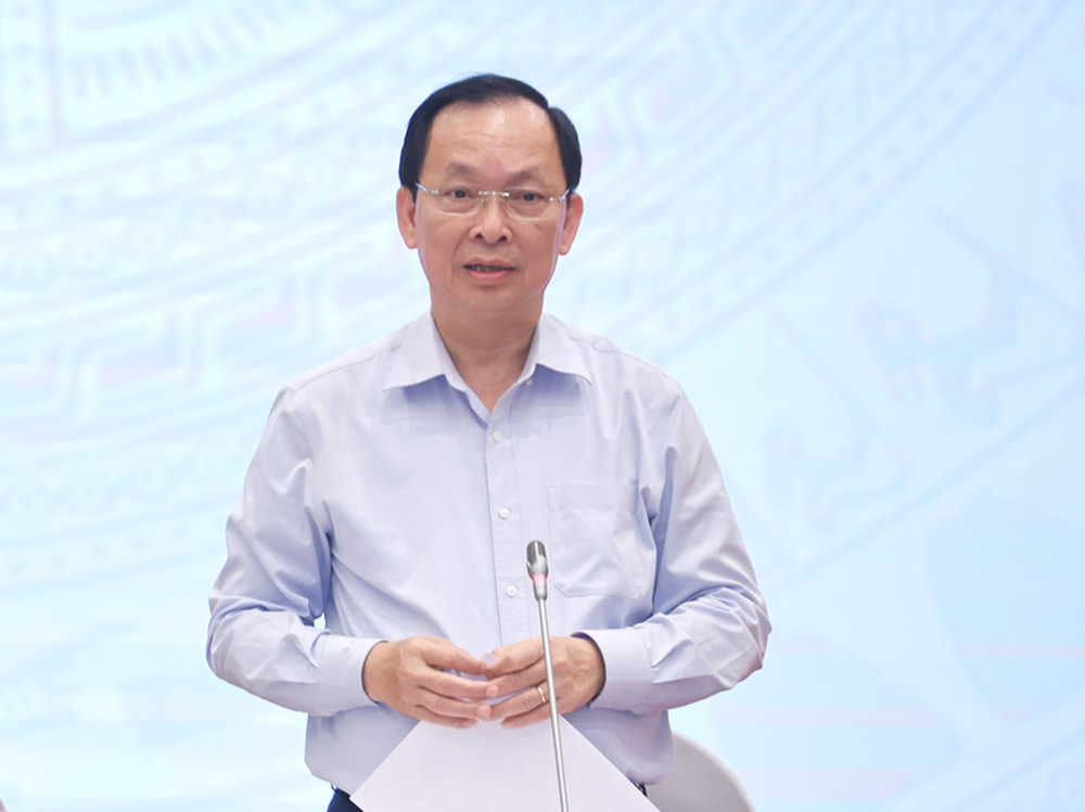 Phó Thống đốc Thường trực NHNN Đào Minh Tú chia sẻ thông tin về gói tín dụng 500 nghìn tỷ đồng tại buổi họp báo - Ảnh: VGP/Nhật Bắc Phó Thống đốc Thường trực NHNN Đào Minh Tú chia sẻ thông tin về gói tín dụng 500 nghìn tỷ đồng tại buổi họp báo - Ảnh: VGP/Nhật Bắc