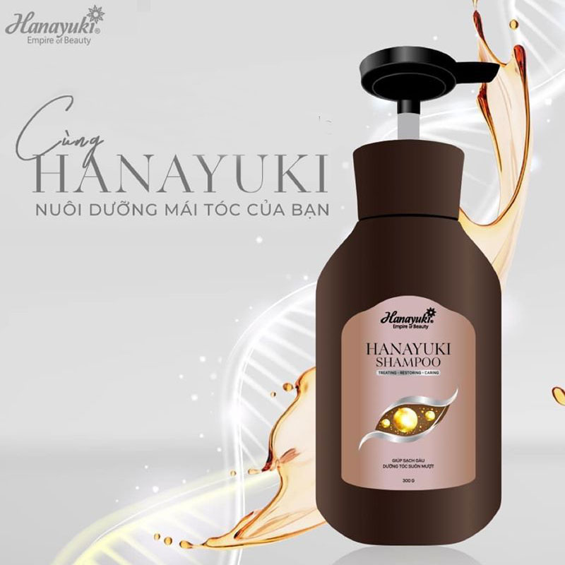 Đình chỉ lưu hành, thu hồi toàn quốc lô dầu gội Hanayuki - Chai 300 gam