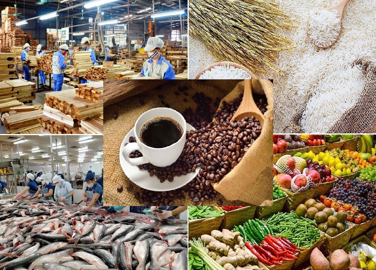 Kim ngạch xuất khẩu toàn ngành nông nghiệp 4 tháng đạt 21,15 tỷ USD, tăng 10,7%