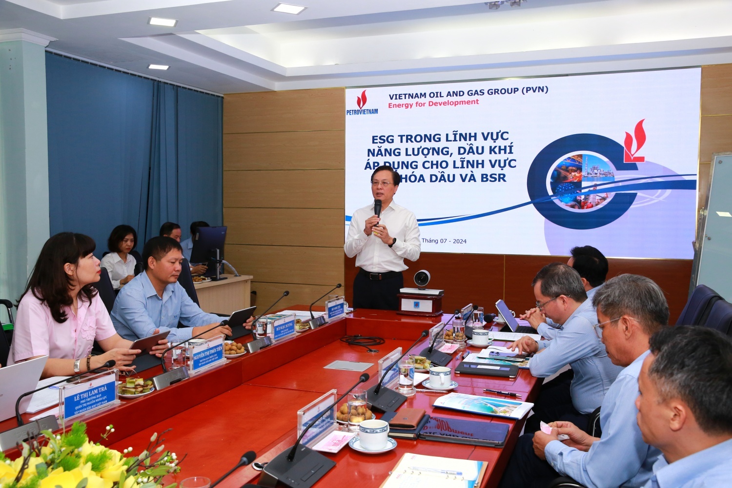 Petrovietnam tổ chức các lớp đào tạo về áp dụng ESG