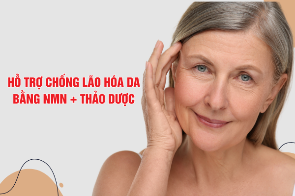 NMN + thảo dược: Công thức mới giúp hỗ trợ chống lão hóa da